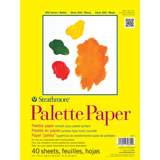 Strathmore 300 Series Palette Paper Pad Strathmore 300 Series Palette Paper Pad